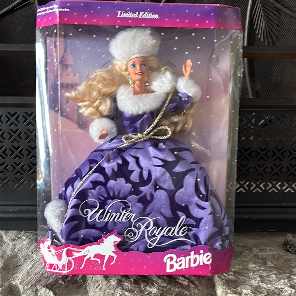 Barbie Winter Royale Doll Purple Edition